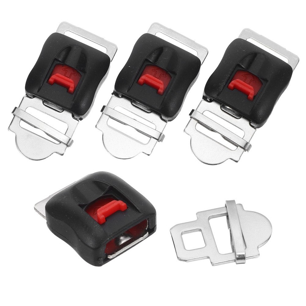 4 Pcs Chin Strap Buckle Replacement Quick Release Buckle for Motorcycle