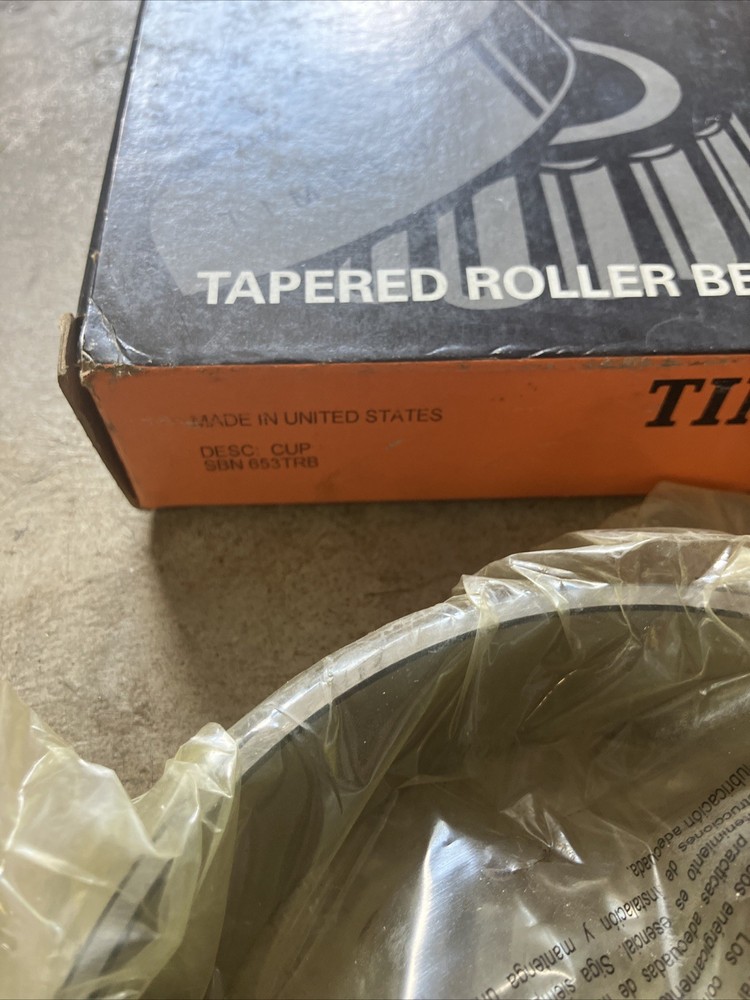 Timken Genuine Bearing Cup SBN653TRB