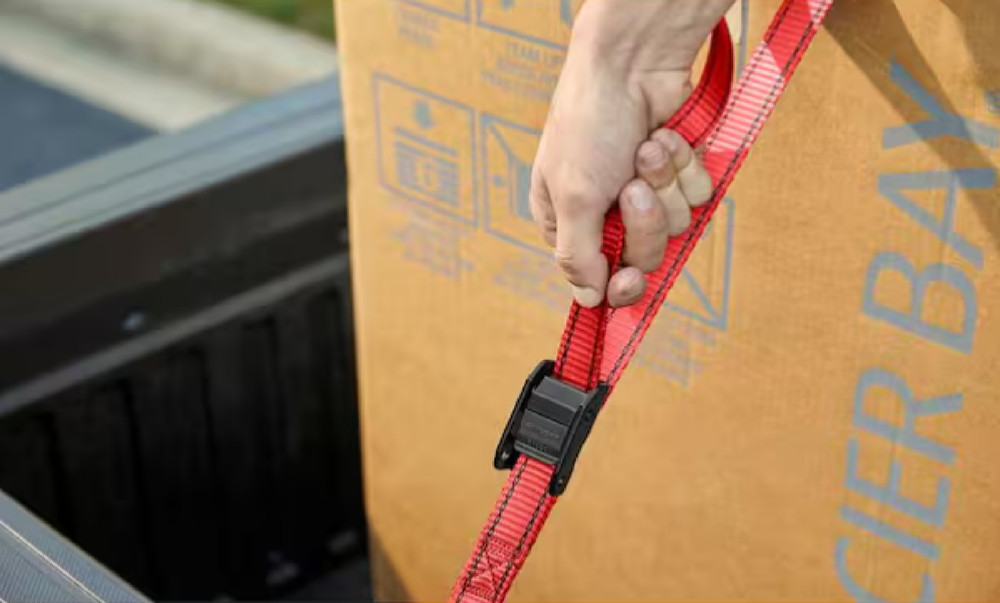 10 ft. x 1 in. Cam Buckle Tie-Down Straps with S-Hook (4-Pack)
