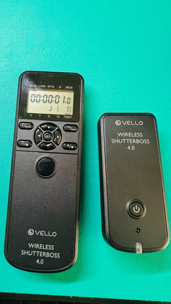 Vello RCW-4-S2 Wireless ShutterBoss 4.0 Timer Remote Trigger Intervalometer Sony