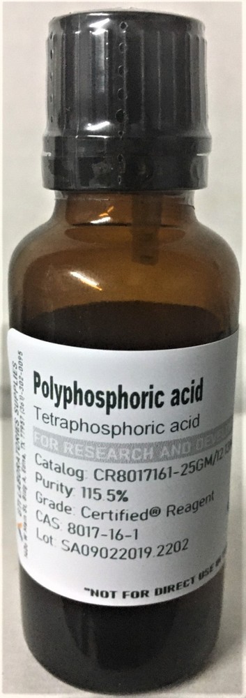 Polyphosphoric acid, 115.5%, Certified® Reagent