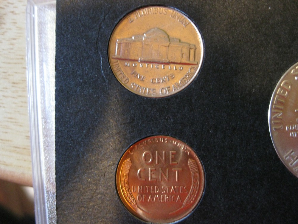 1948 P US Mint Set Silver Brilliant Uncirculated!