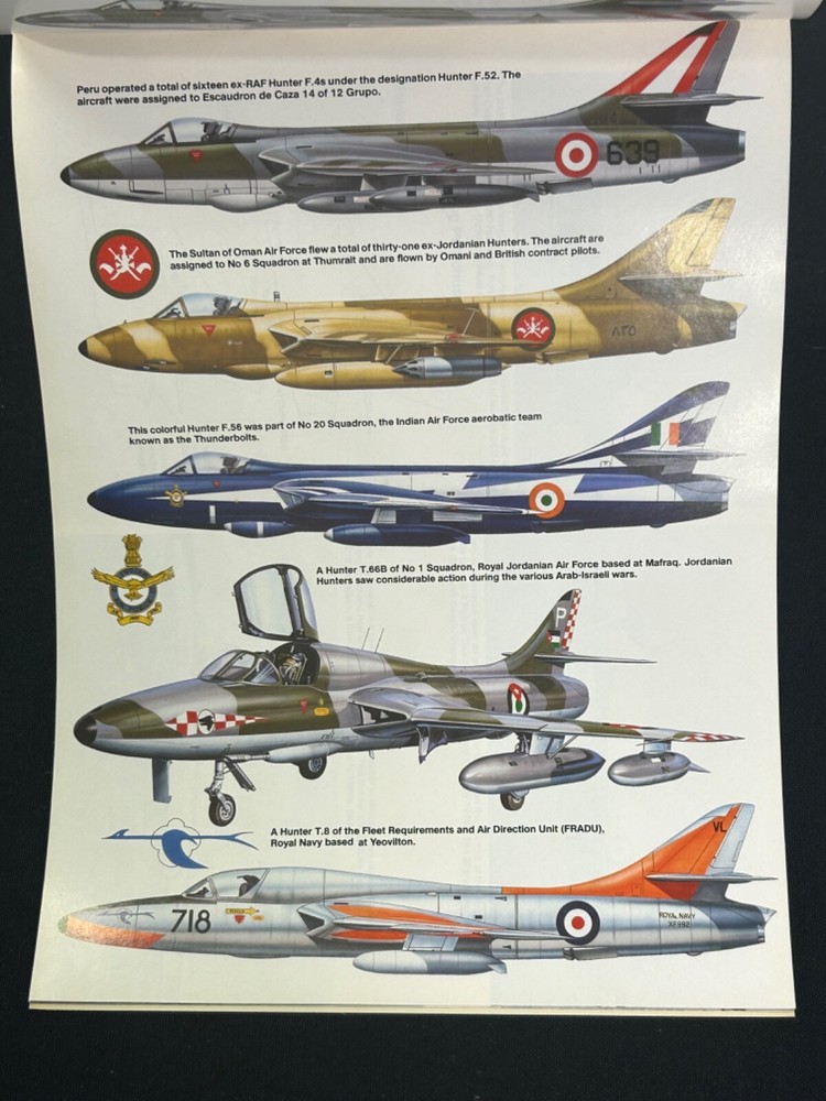 Hawker Hunter In Action Book