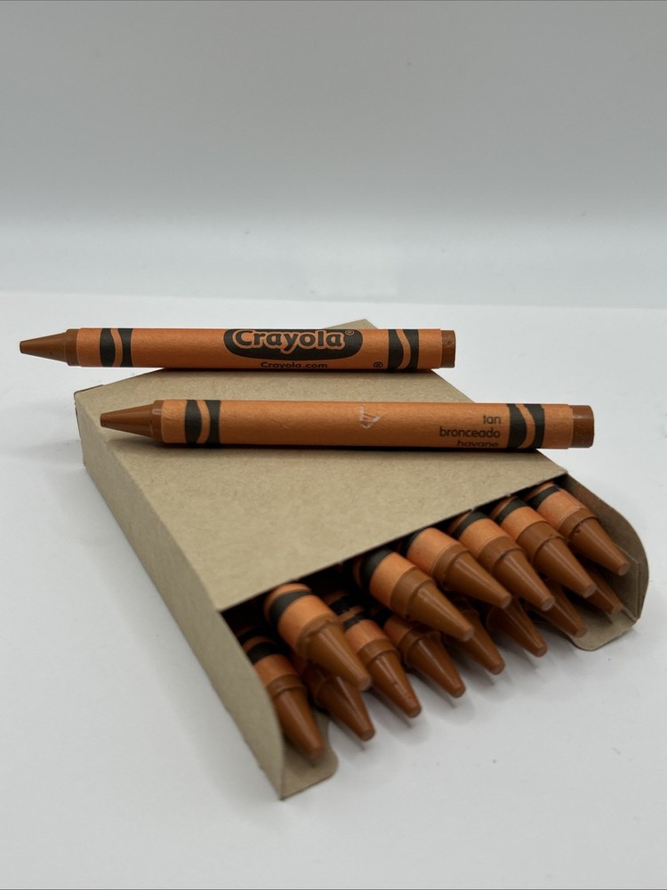 (16) Crayola Crayons (tan) BULK