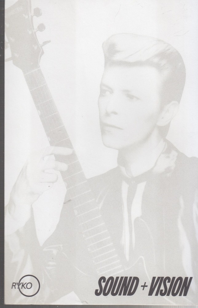 2 sheets of David bowie note paper promo