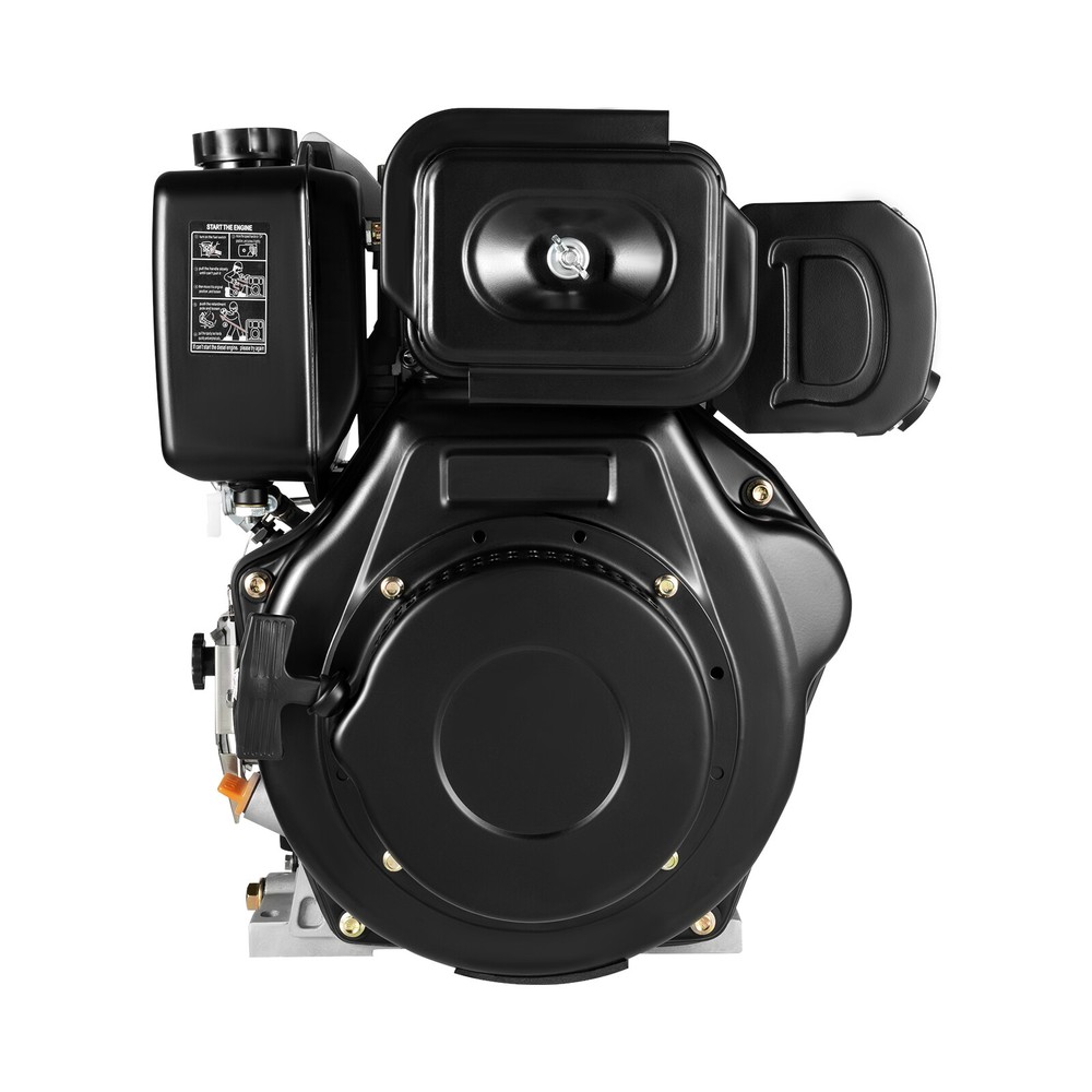 186F 10HP Engine 4Stroke Single Cylinder 418CC Forced Air Cooling Machine