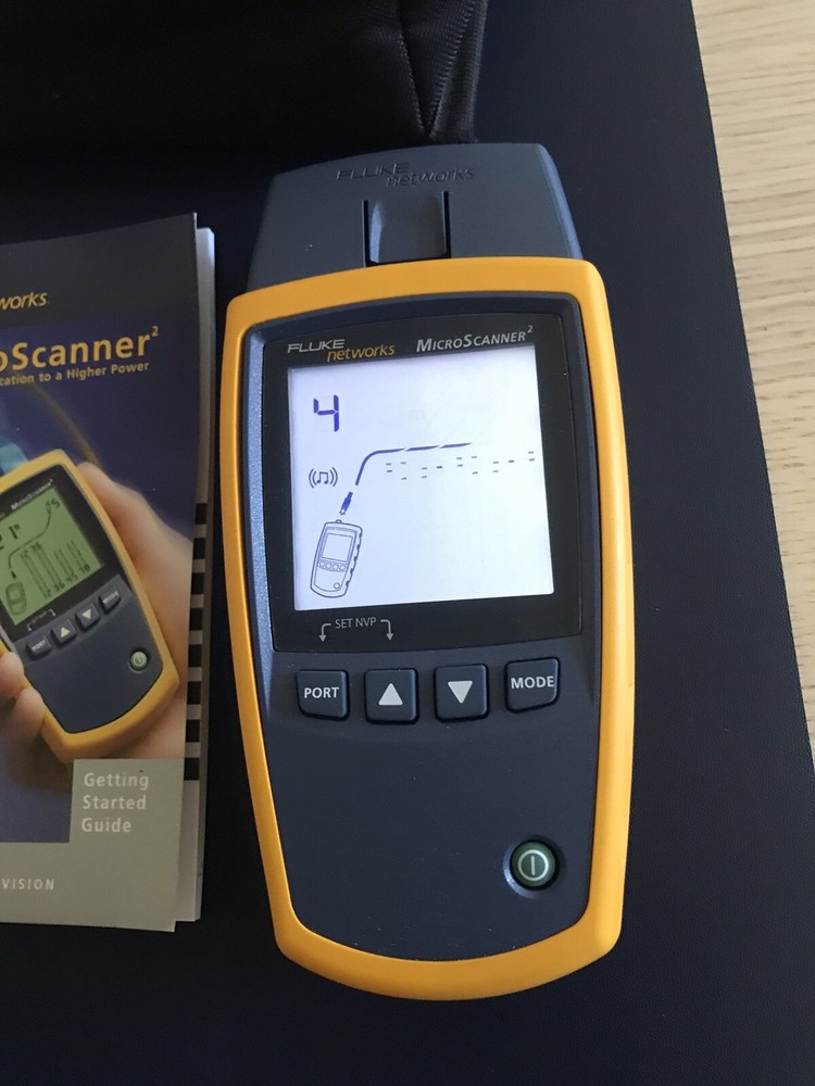 Fluke Networks Microscanner2 Cable Verifier
