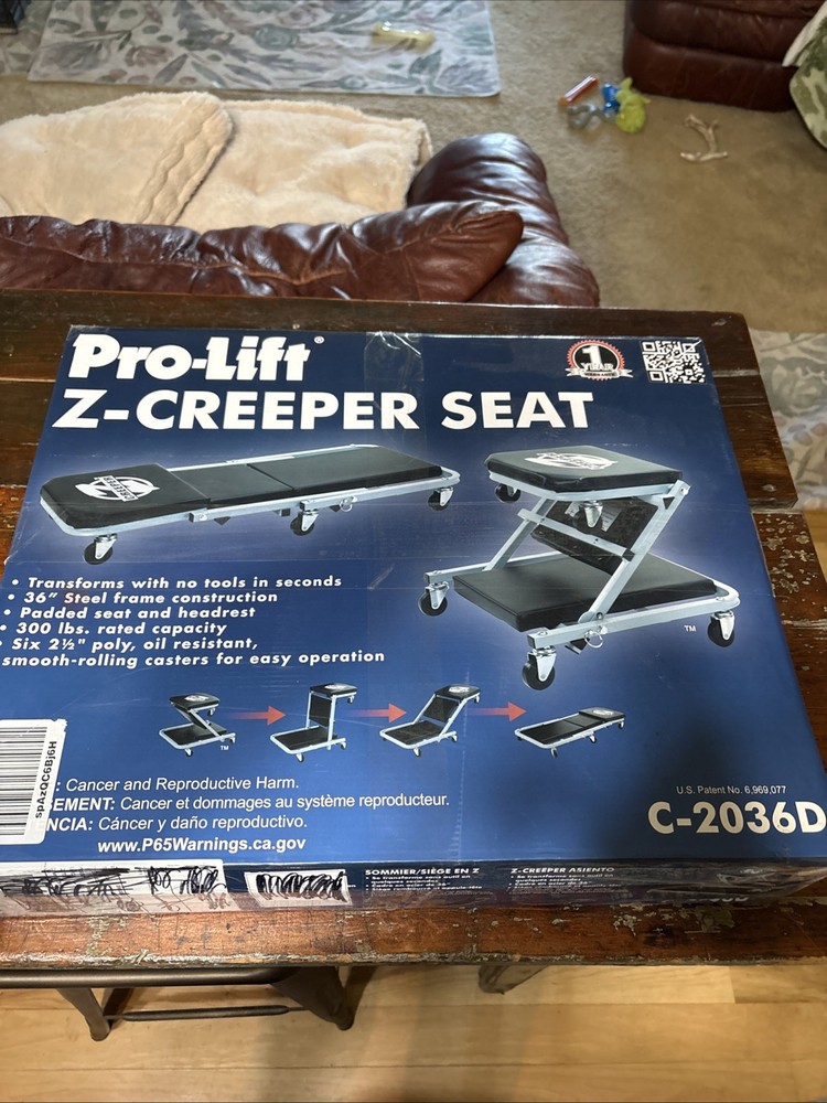 Pro-Lift Z-Creeper Seat C-2036D