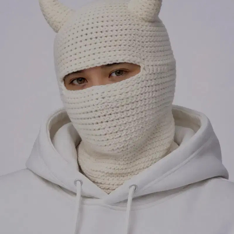 Ivory Ski Mask
