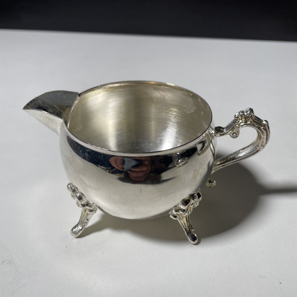 WM ROGERS & SON Silverplated Three Piece Coffee Set
