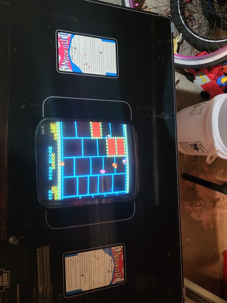 Cocktail table knock- out