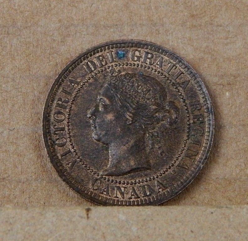 1888 Canada Large Cent Coin