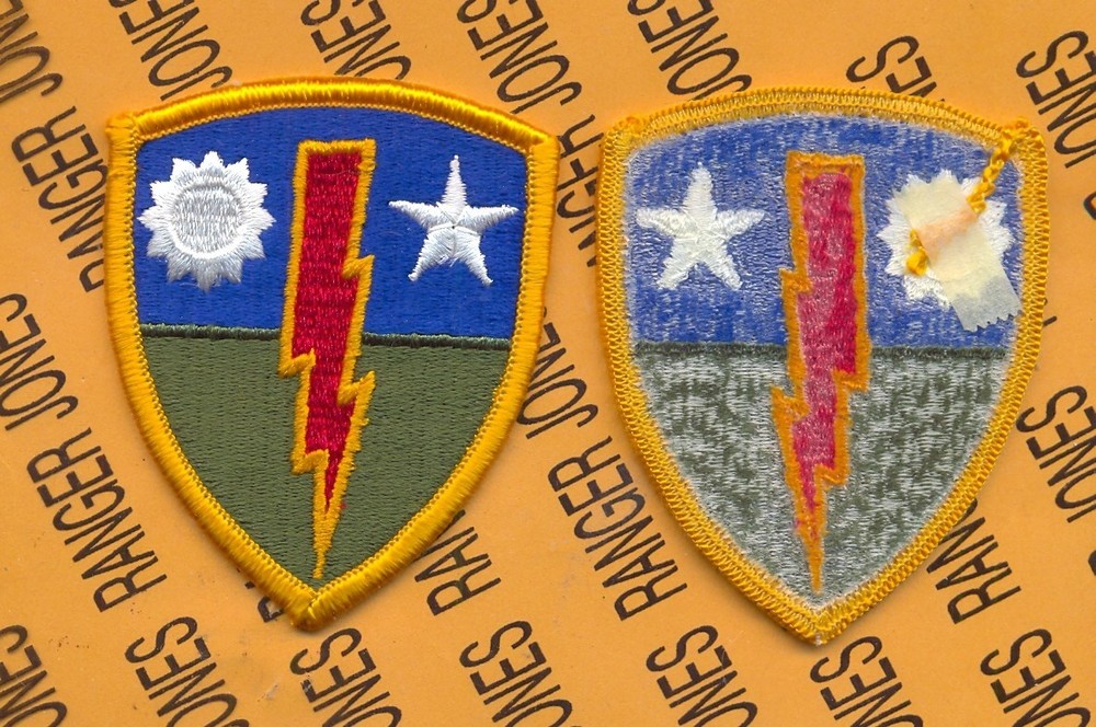 75th Infantry Brigade Airborne Ranger 2.75" uniform patch m/e
