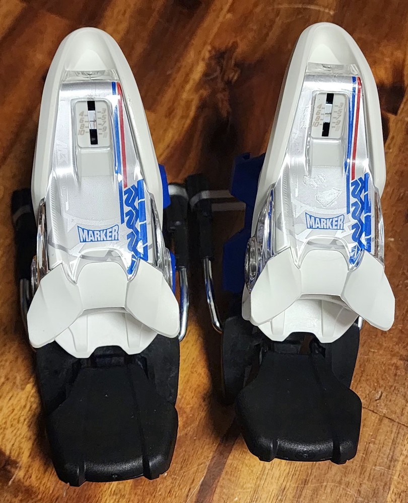 MARKER K2 Blue Ski Bindings ~ READ DESCRIPTION FOR COMPATIBILITY ~ NWOB