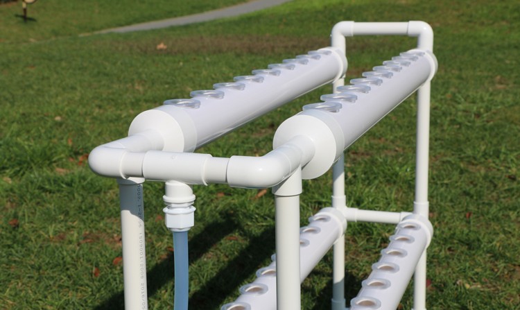 Hydroponic Pipe Vegetable Grow Machine Hydroponic 36 Plant Site Grow No Caster