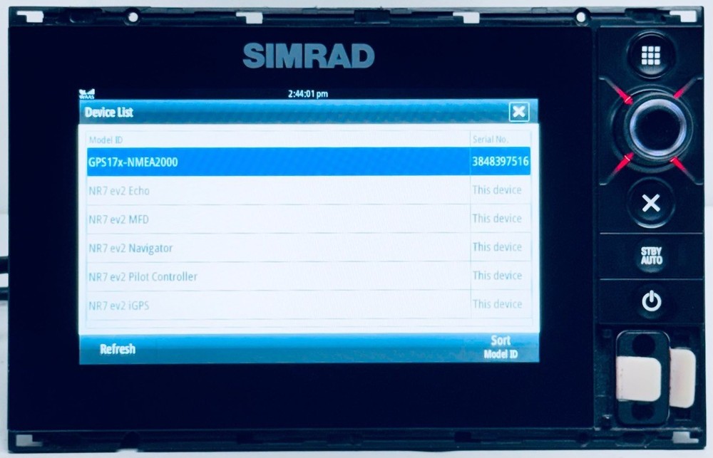 Simrad NSS7 evo2 Touch Screen Multifunction Chartplotter Display MFD