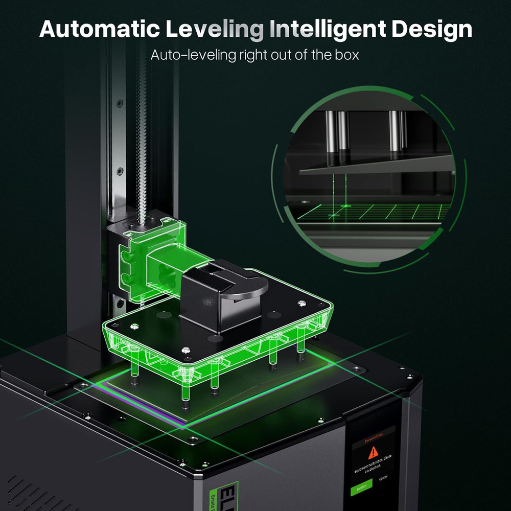 Mars 5 MSLA Resin 3D Printer, Smart Mechanical Sensor, Intelligent Automatic Lev