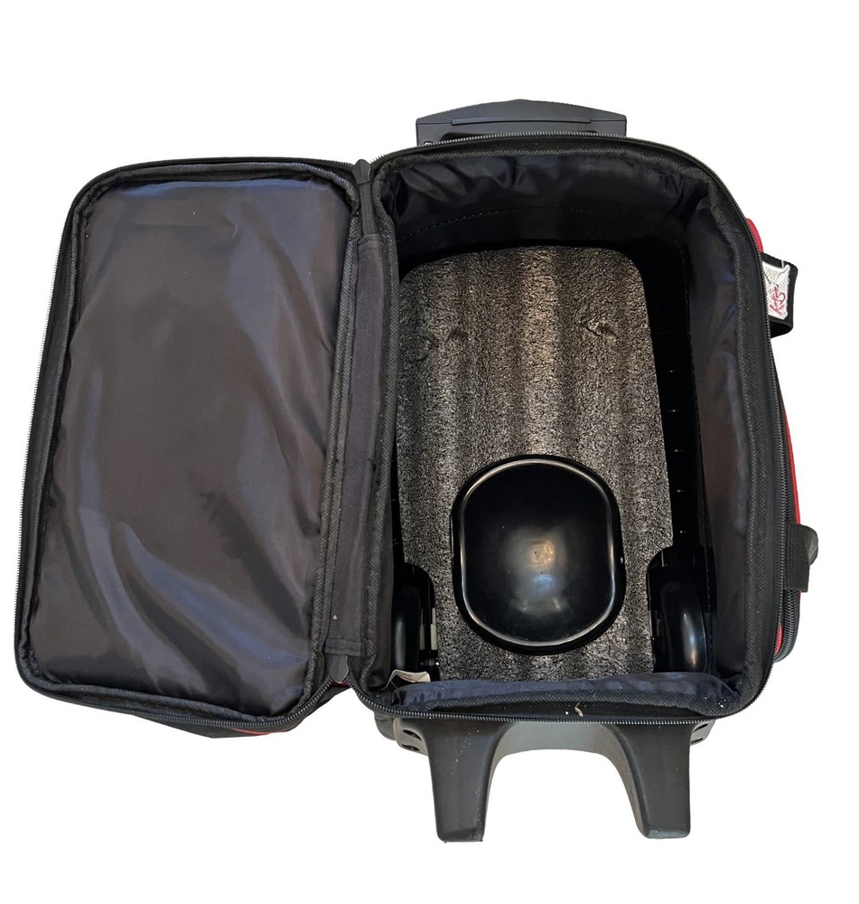 KR Strikeforce Black / Red 1 Single Ball Bowling Bag
