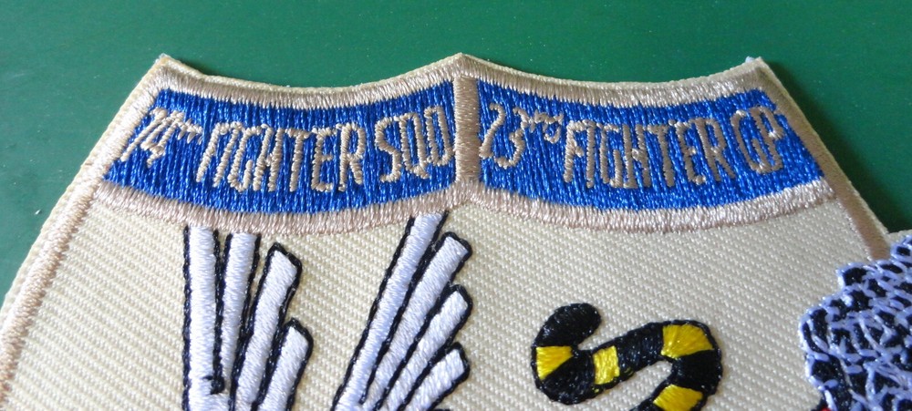 74TH FIGHTER SQUADRON/23RD FIGHTER GROUP BREAST PATCH