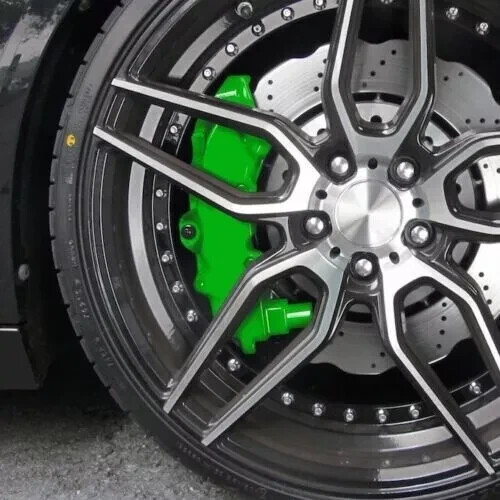 Lime Green Coating Spray Can Brake Caliper Engine Custom Ceramic Paint High Temp