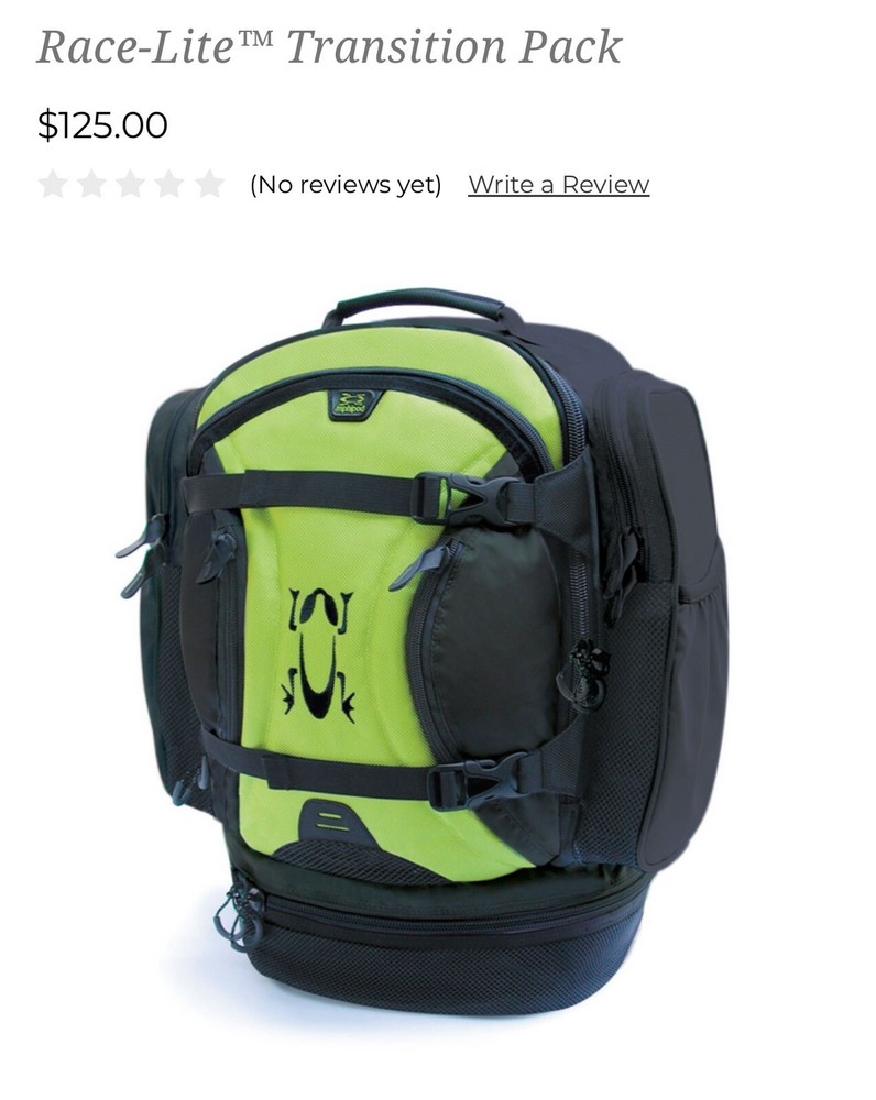 Amphipod Race-Lite Transition Pack - Triathlon Swim Backpack