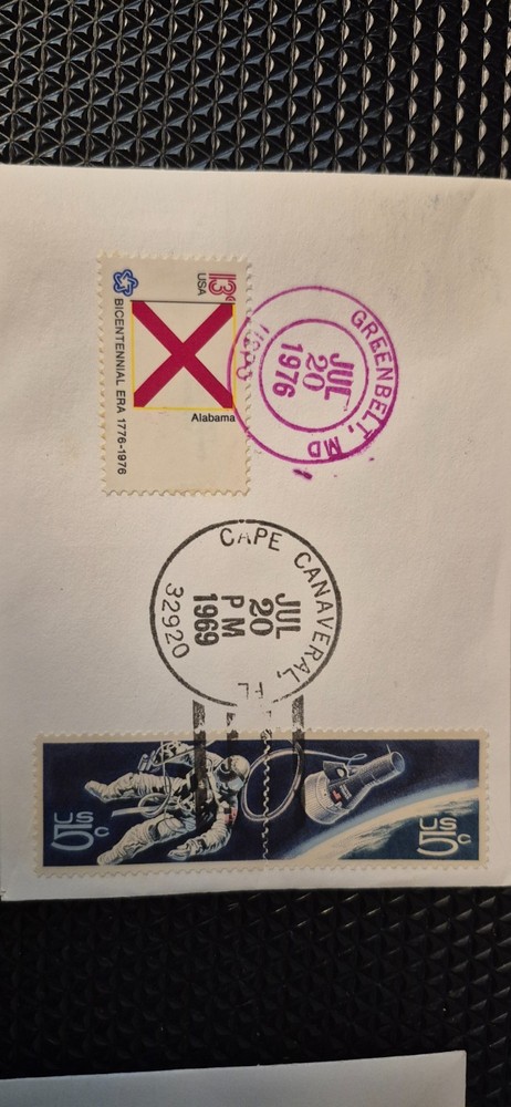 1371 Apollo 8 Moon Orbit 5"X3.5 Multiple on back (Each Different) 10 Per order