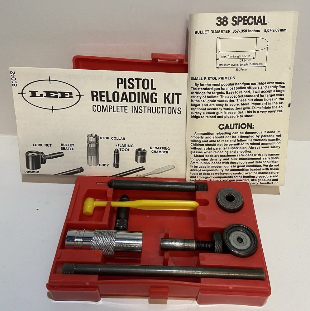 Lee Precision 90257 Lee Loader Classic 38 Special Reloading Kit • Preowned