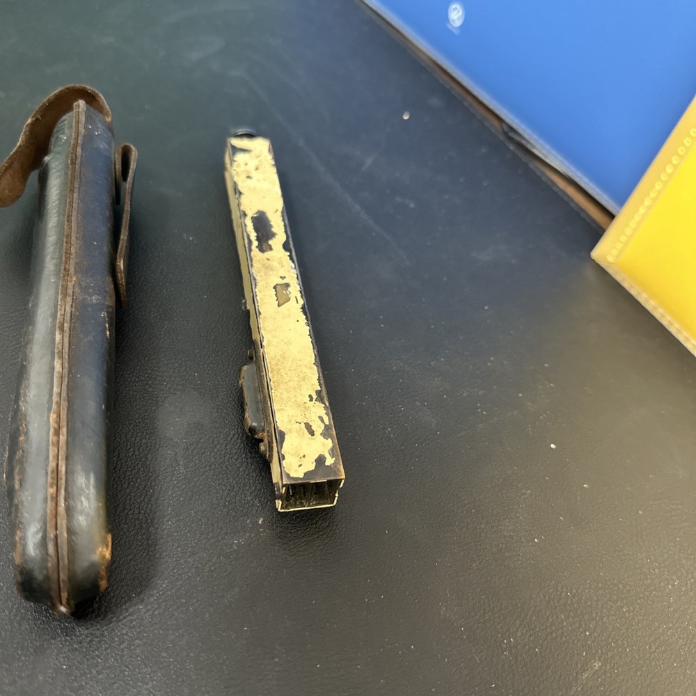 Vintage Hand Held Sight Level with Case.