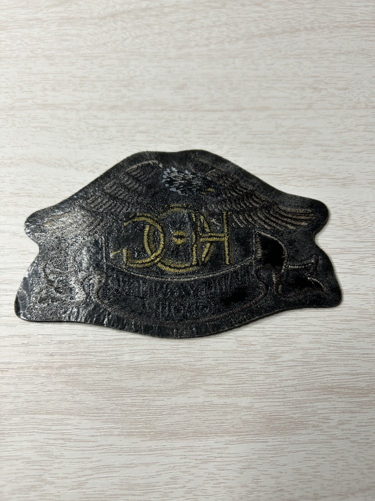 Harley Davidson Owners Group Patch Embroidered Eagle