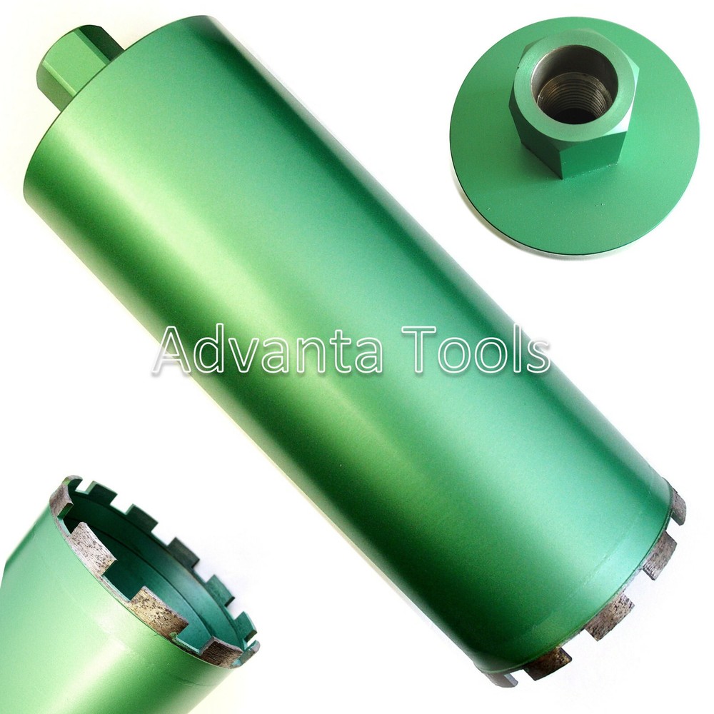 1" - 6" Wet Diamond Core Drill Bits For Concrete With Medium Aggregate