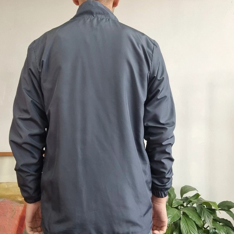 Umbro Dark Grey Track Jacket Windbreaker Training Top medium