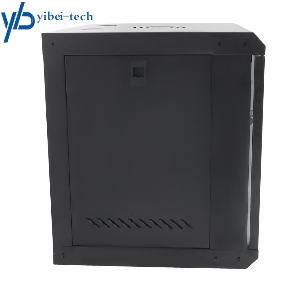 1Pack 9U Network Server Cabinet Rack Wall Mount Maximum Depth 15.5" With Locks