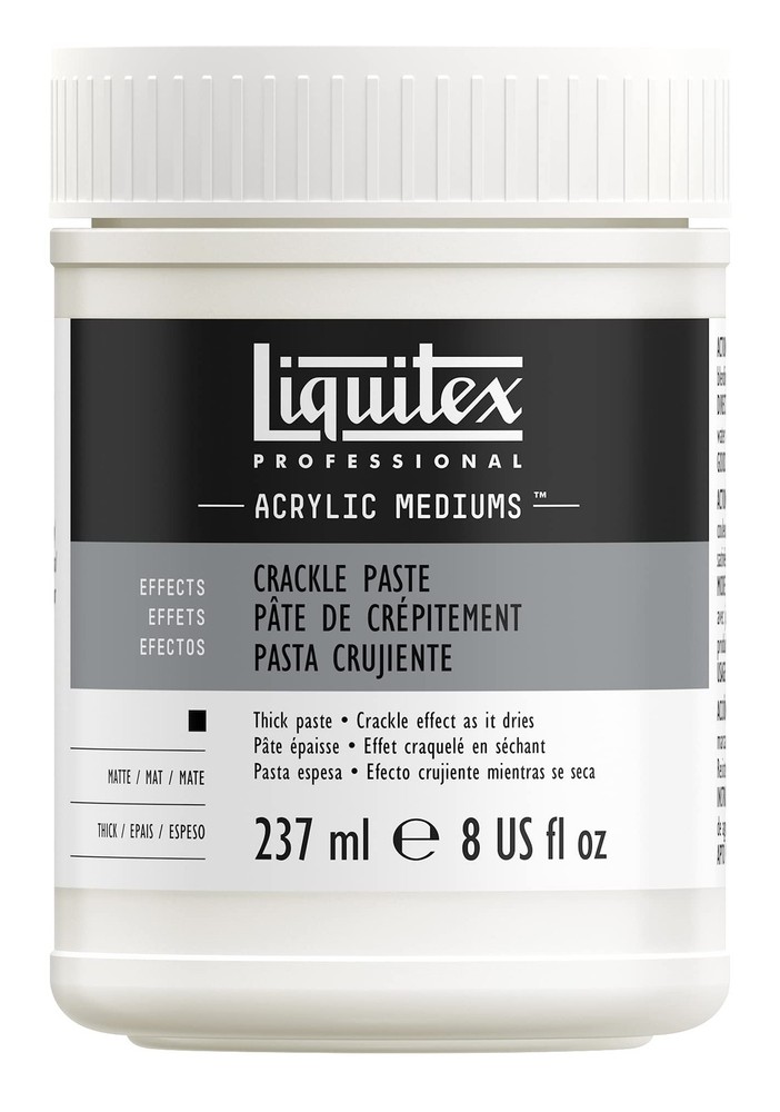 Liquitex Crackle Paste 1 Count Create Textured Crackle Effect For Crafts