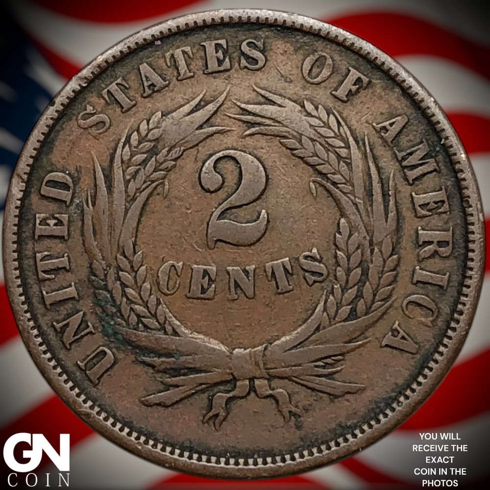 1866 2 Cent Piece Z3484