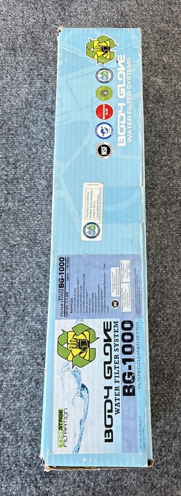 Genuine Body Glove BG-1000 Water Filter System OEM. Clean Safe Drinking Water