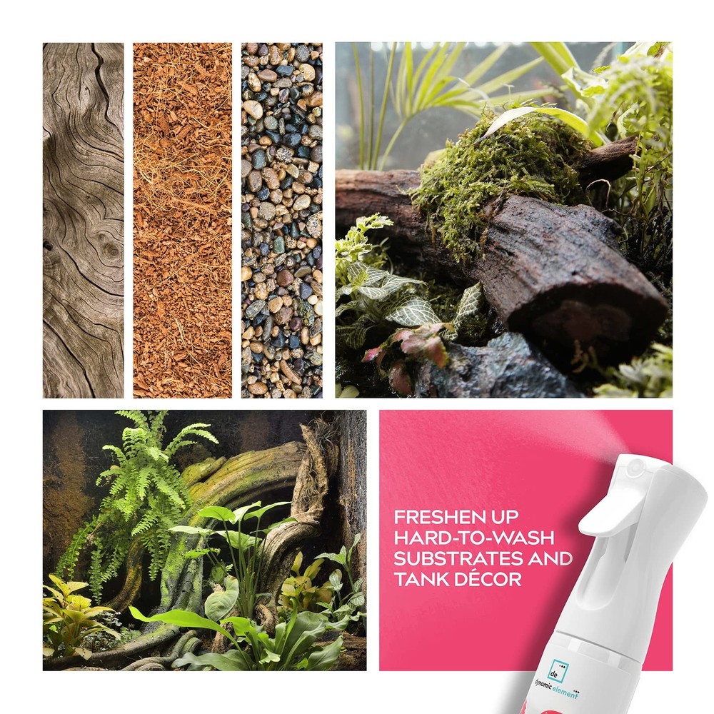 Dynamic Element 2-Pack Value Set Reptile Tank Odor Eliminator Spray – Unscent...