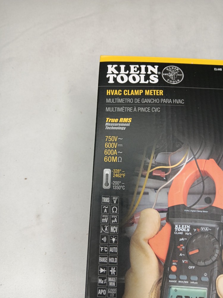 KLEIN TOOLS HVAC CLAMP METER CL440