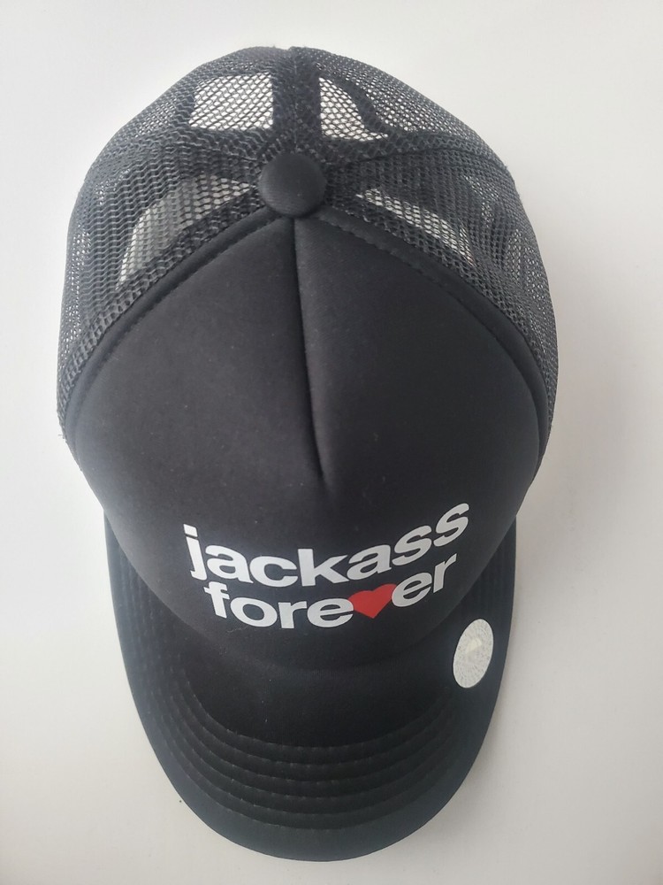 Jackass Forever Black Snapback Cap Hat