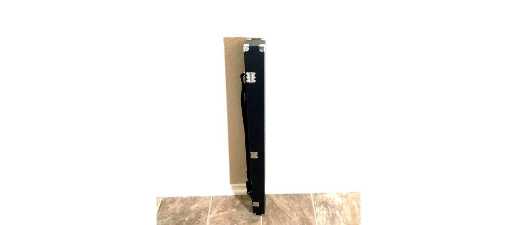 3-violin /viola/cello Bow Case ,light Strong With Latches And Handle