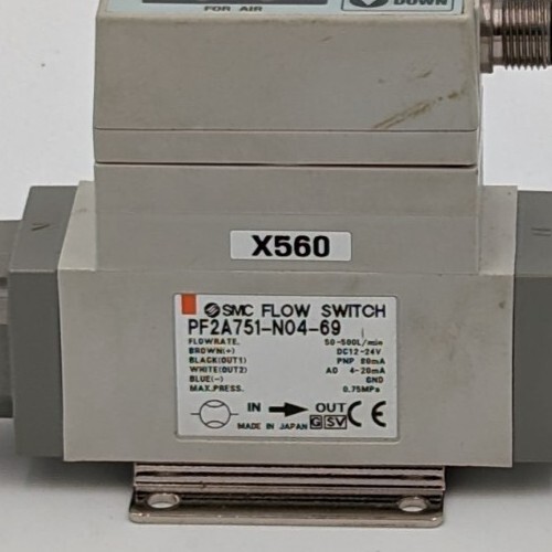 SMC flow switch PF2A751-N04-69 used