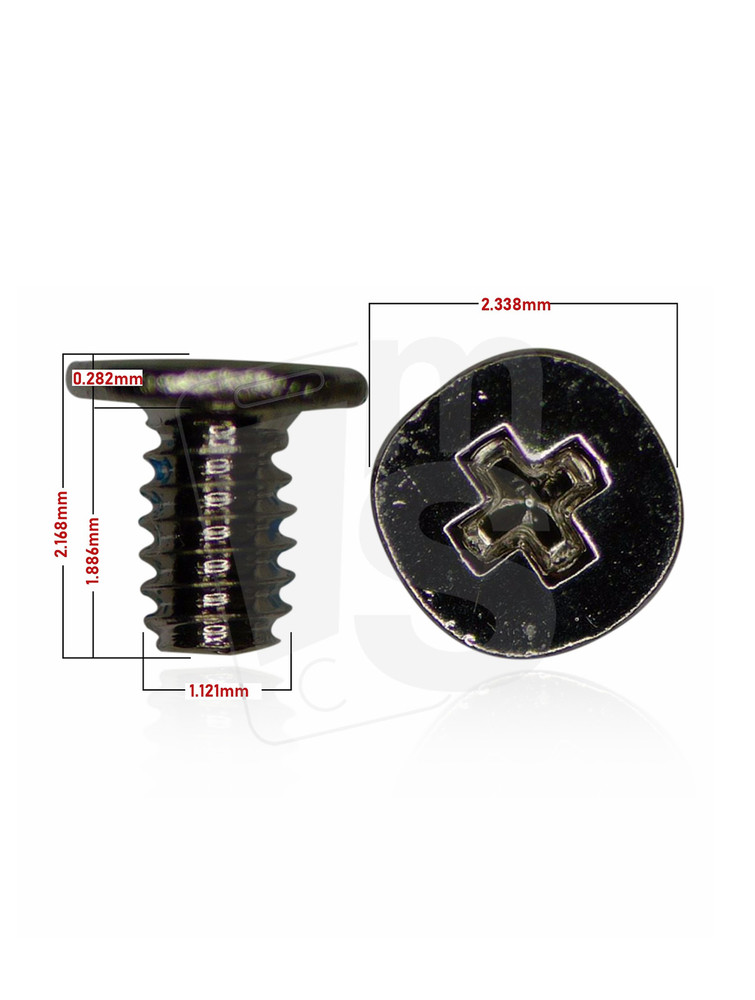 Replacement Screw Box 2.0 Refill [ 2D6 ] (100 Pack)