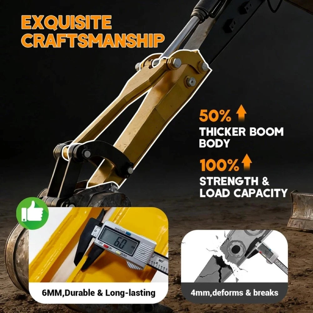 Excavator Arm Extension Kit for 0.8Tons-2tons Mini Excavator Universal
