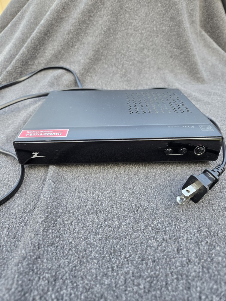 Zenith Ztt901 Tv Cable Box Untested