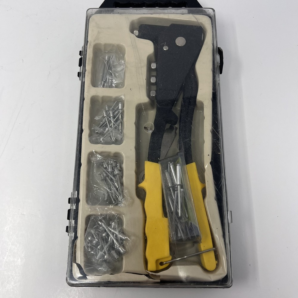 PERFORMANCE TOOL W2017C Hand Riveter Set - Rivet Set with Rivets Works Great