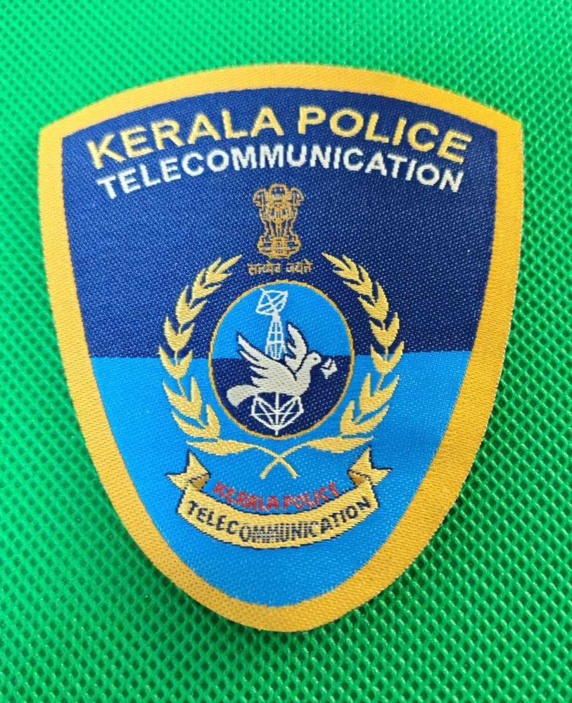 INDIA POLICE PATCH KERALA TELECOMMUNICATIONS UNIT