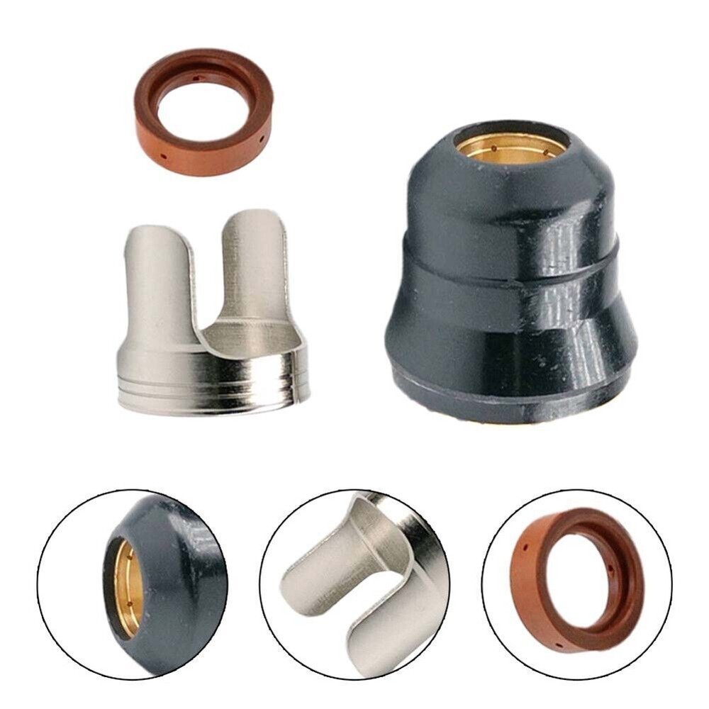 1/2-set Tip Kit For Harbor Freight Titanium Plasma 65 Torch TI-PC65 iPT-65 58895