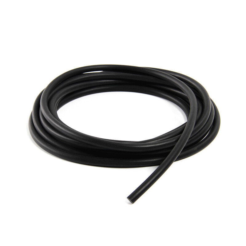 Smooth Solid Nitrile Rubber Cord Round Strip Oil Resistant NBR φ2-30mm Black
