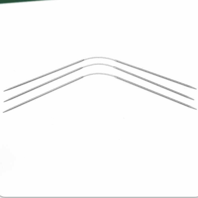 3 Pairs 4mm Mini Pointed Knitting Sweater Needle Set