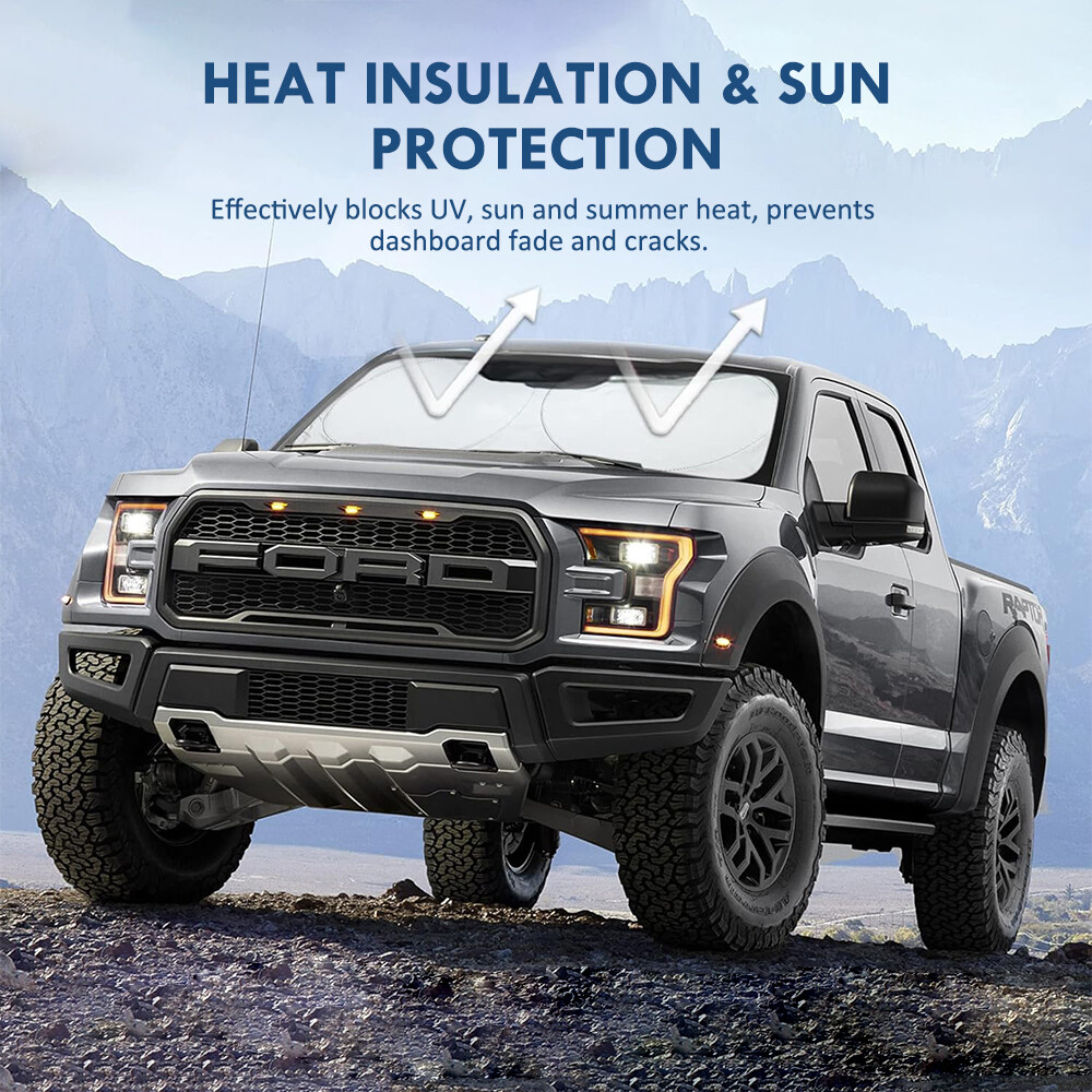 Foldable Car Windshield Front Window Sun Shade Cover Visor UV Block Protector