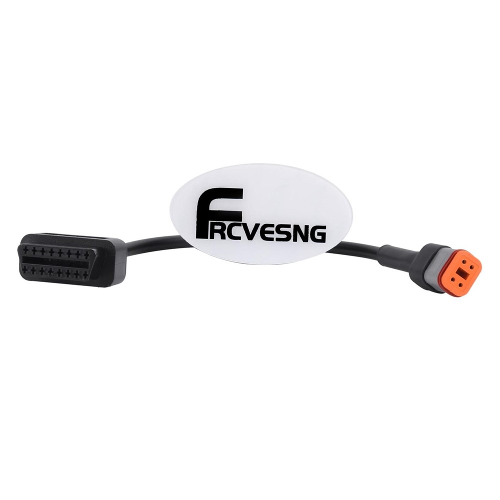 4 Pin OBD2 Motorcycle Diagnostic Adapter, OBDII Diagnostic Scanner Adapter